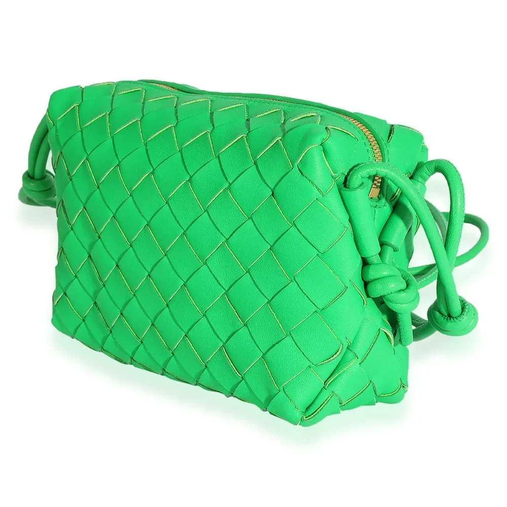 Bottega Veneta Parakeet Intrecciato Leather Mini Loop - Picture 2 of 8
